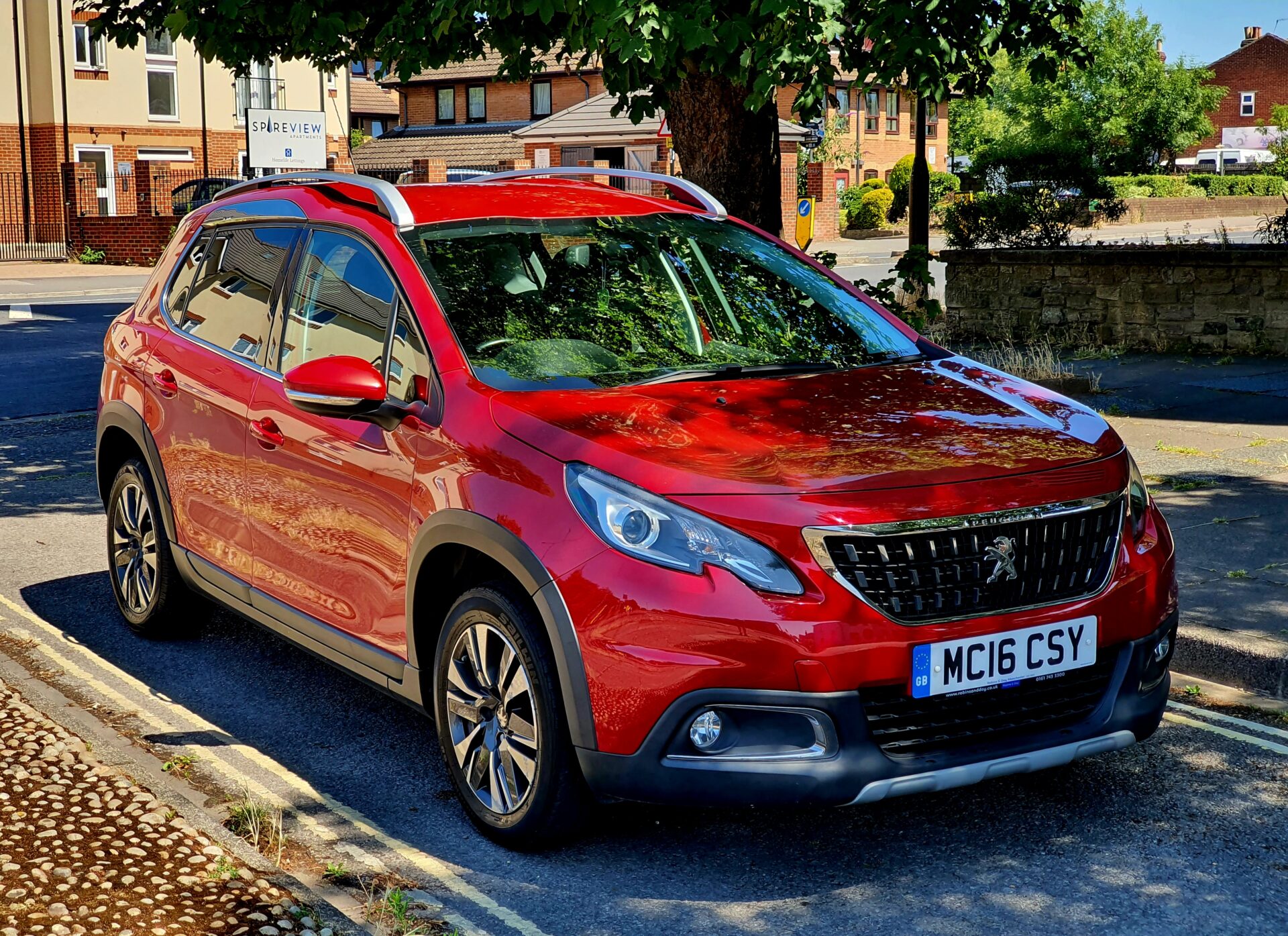 RED PEUGEOT 2008