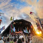 image of the Glastonbury Music Festival